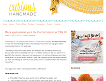 Tablet Screenshot of curioushandmade.com